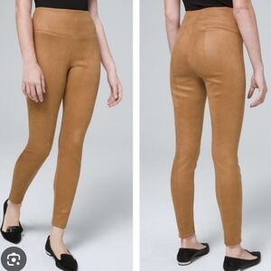 WHBM Runway Faux Reptile Seamed Leggings Mobwife Animal Fall Transitional Sz 6